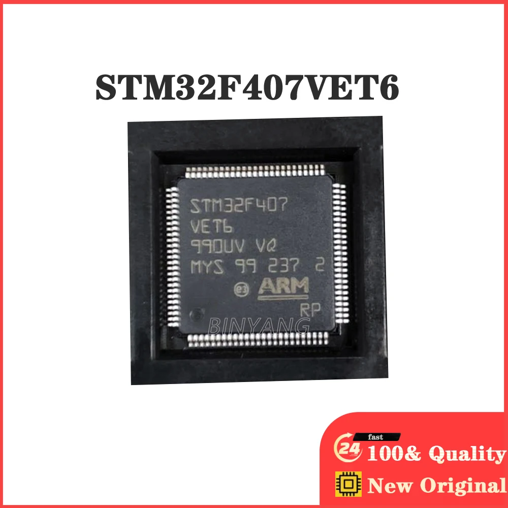 10pcs/lot STM32F407VET6 STM32F407 LQFP100 New Original Stock IC Electronic Components