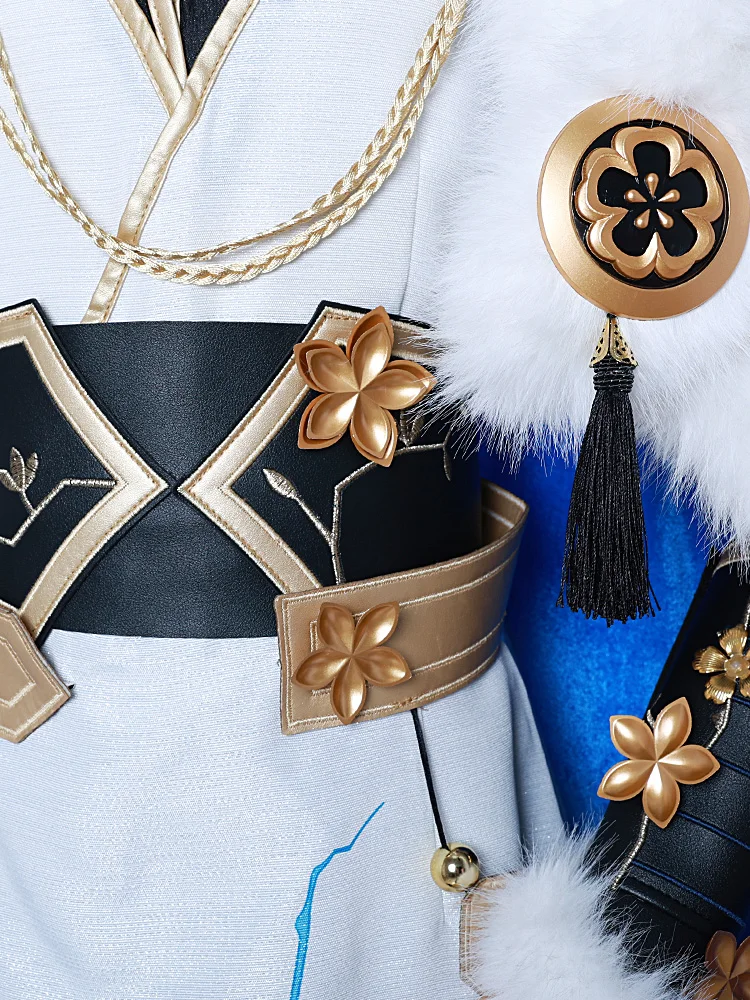 

King Glory Cosplay Costume Set Ch Star Snow Mermaid Game Anime Clothing Men's Ancient Sle Ready to ip Cosplay Outfit