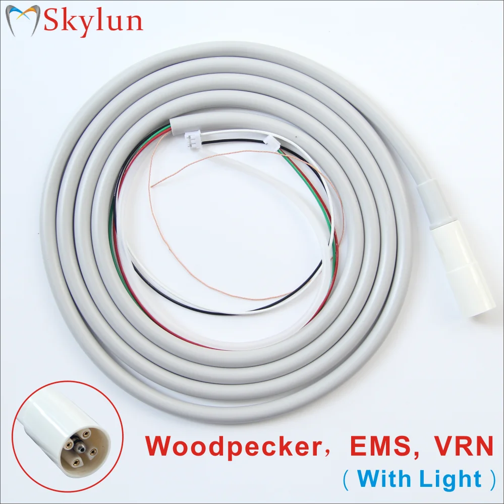 Dental Ultrasonic Scaler Cable Detachabl Tubes Handle Handpiece Pipe Tails Fiber Optic Wire Fit Woodpecker EMS DTE SATELEC view 5