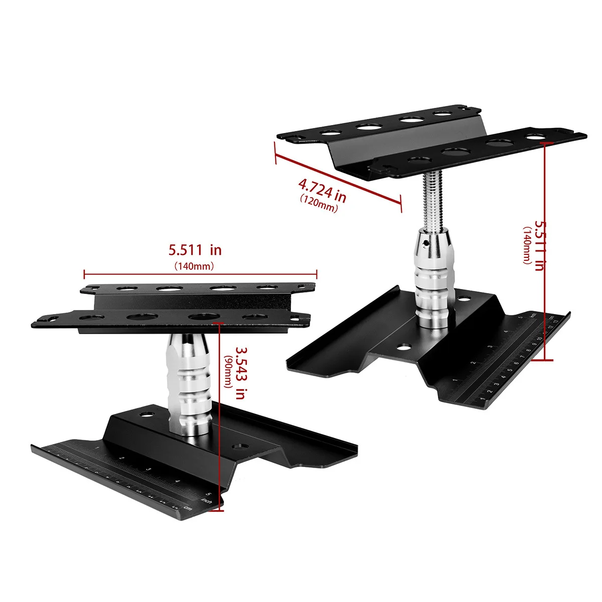 RC 자동차 공구 리프팅 작업대 장착 플랫폼 360도 회전 수리 스테이션 (1/10 1/8 크롤러 자동차용)