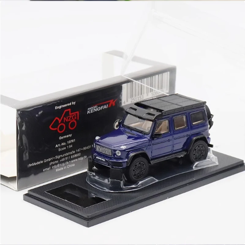 Diecast Original escala 1:64 AMG G63 4 × 4 aleación simulación coche modelo colección decoración juguete para regalo decoración recuerdo exhibición