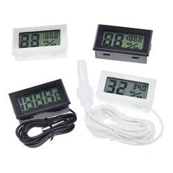 Mini Digital LCD Thermometer Used For Humidity Temperature Meter - 50-110℃ Refrigerator Sensor  Indoor And Outdoor Freezer