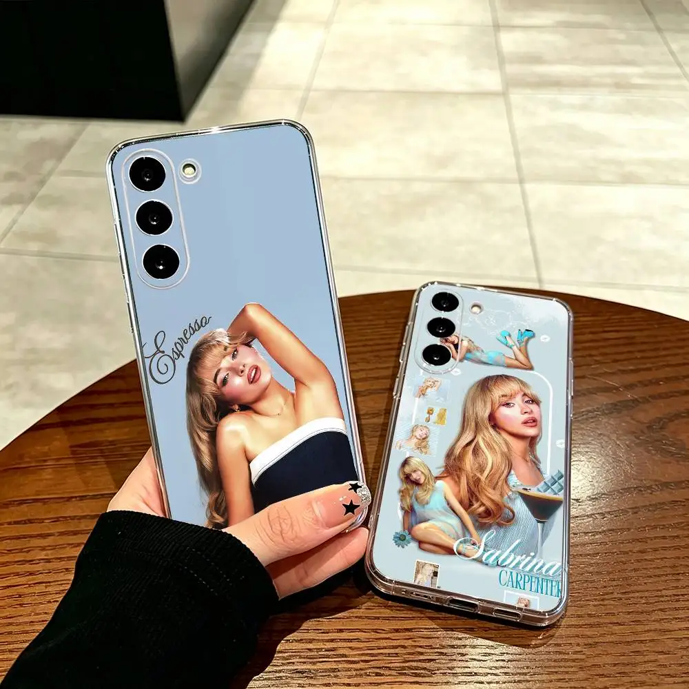 Singer S-Sabrina C-Carpenter Espresso  Phone Case For Samsung A71, A70, A52, A51, A40, A30, A20 Transparent Cover
