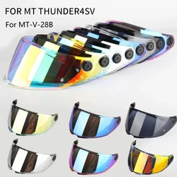 Helmet visor for MT THUNDER 4 SV STINGER 2 for MT-V-28B Replacement helmet shield Glasses Goggles Screen Helmet Part Accessories