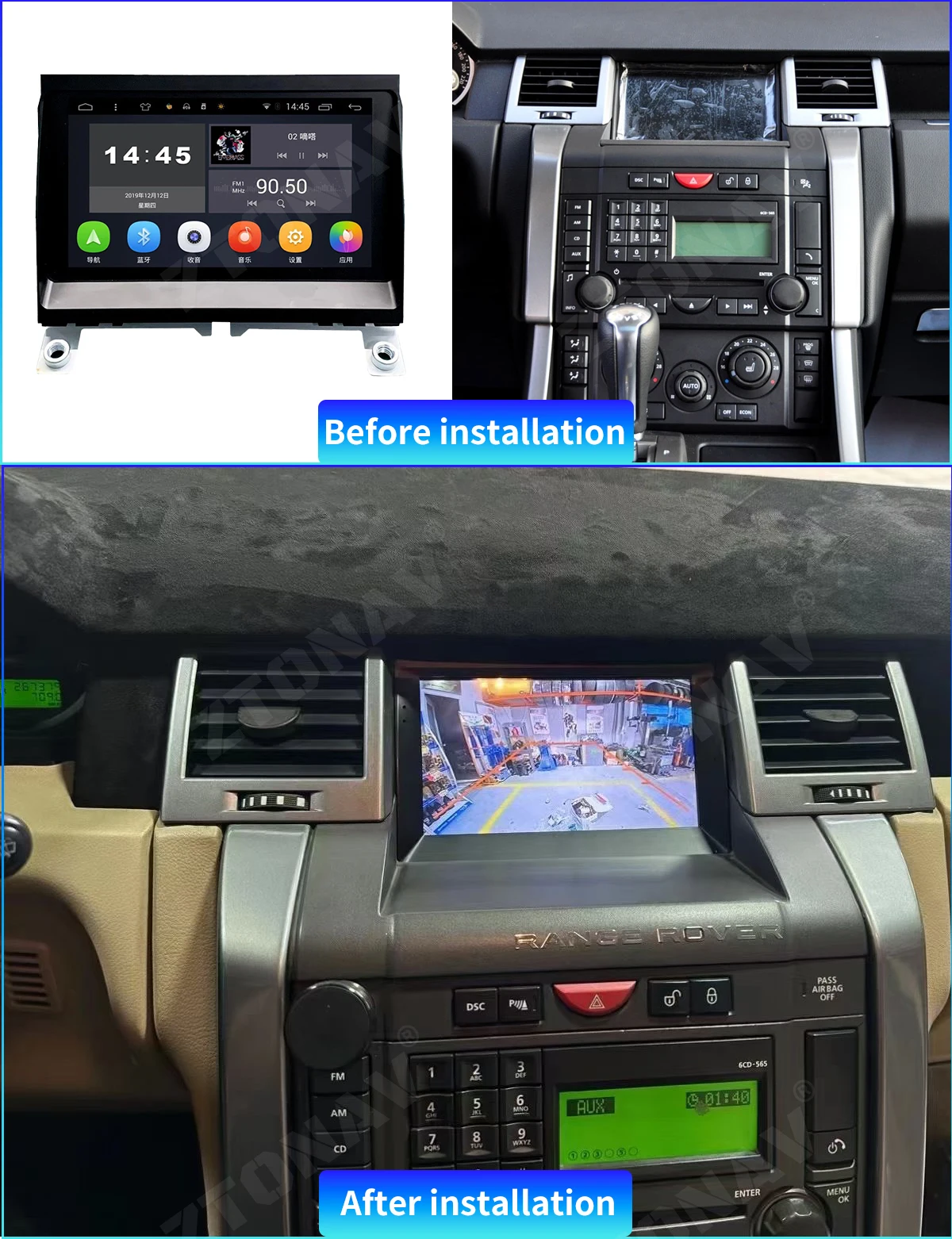 Carplay Android Car Radio For Land Rover Range Rover Sport 2005 - 2009 Car Stereo GPS Screen Headunit In-dash Navigation