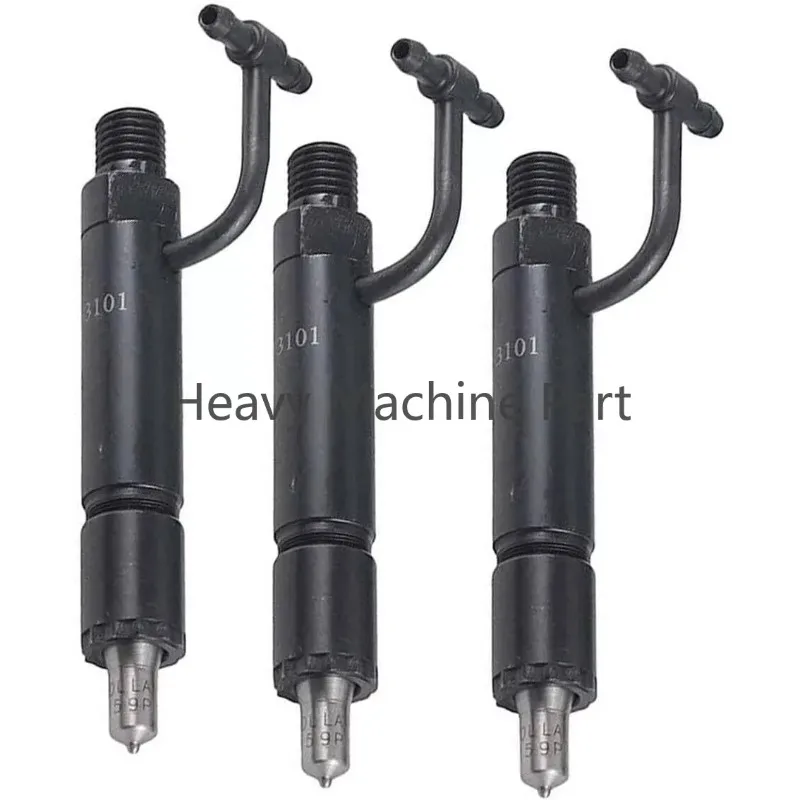 3PCS 729245-53100 Injector Fit For Yanmar 3TNV88 Komatsu S3D84 3D88E PC35MR-2 PC35R-8