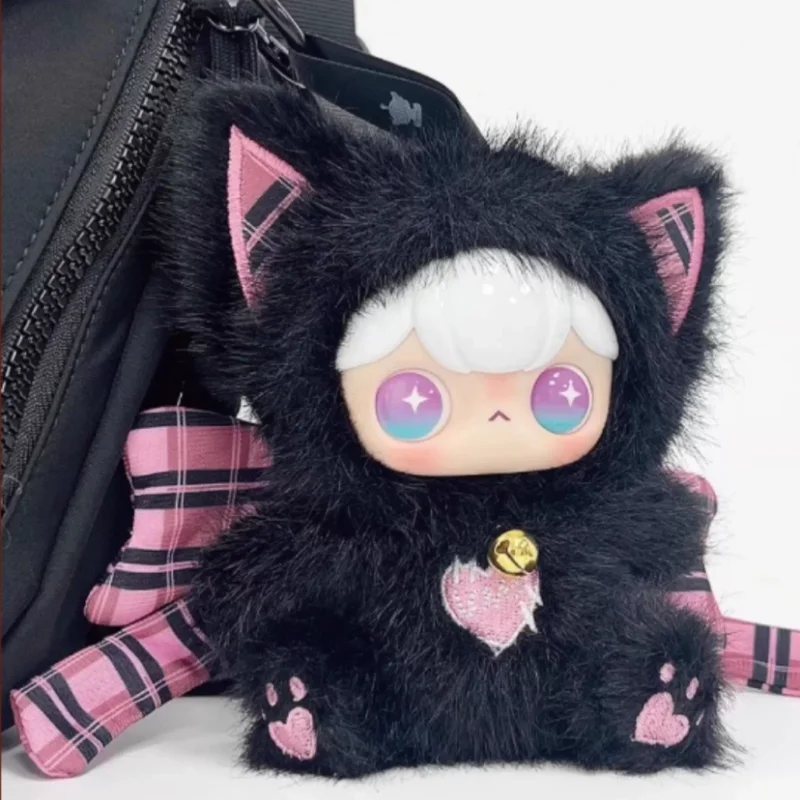 새로운 코카 잇츠 파티 타임 정품 블라인드 박스 비닐 인형 플러시 펜던트 애니멀 클럽 시리즈 가방 장식 서프라이즈 트렌디 장난감 선물