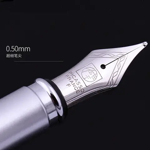 1Pcs Pimio Picasso Fountain Pen PS-907 0.5MM Nib High-end Business Calligraphy Pen Office Stationery Ink Pens