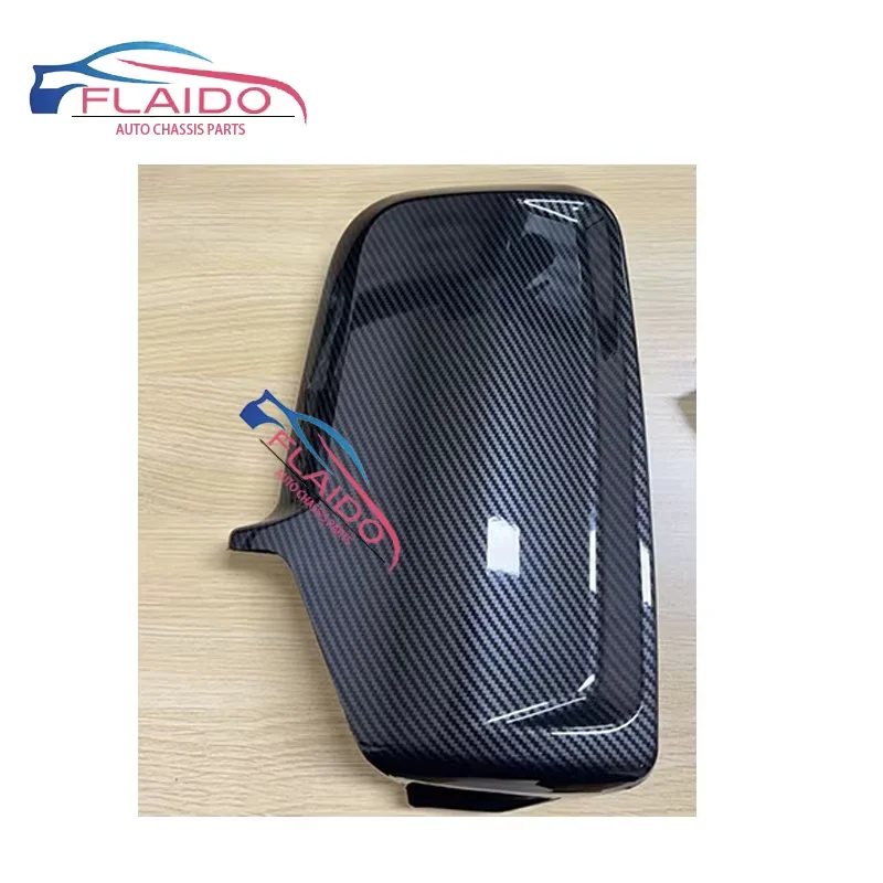 FLAIDO -  Pair Car Door Wing Mirror Cover Carbon Fibre for Mercedes Sprinter / VW Crafter 2006 - 2017 Stick On view 3