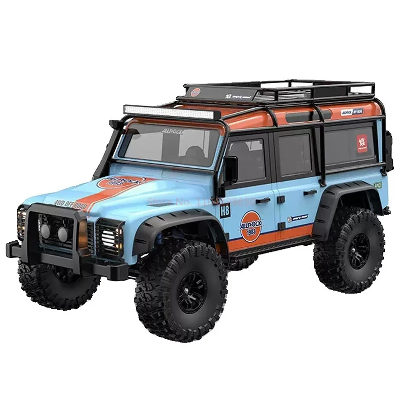 Meijiaxin H8h West V2 Brushless Power Climbing Off Road Vehicle Bloqueio Diferencial Segunda Engrenagem Carro de Controle Remoto Modelo de Carro Rc