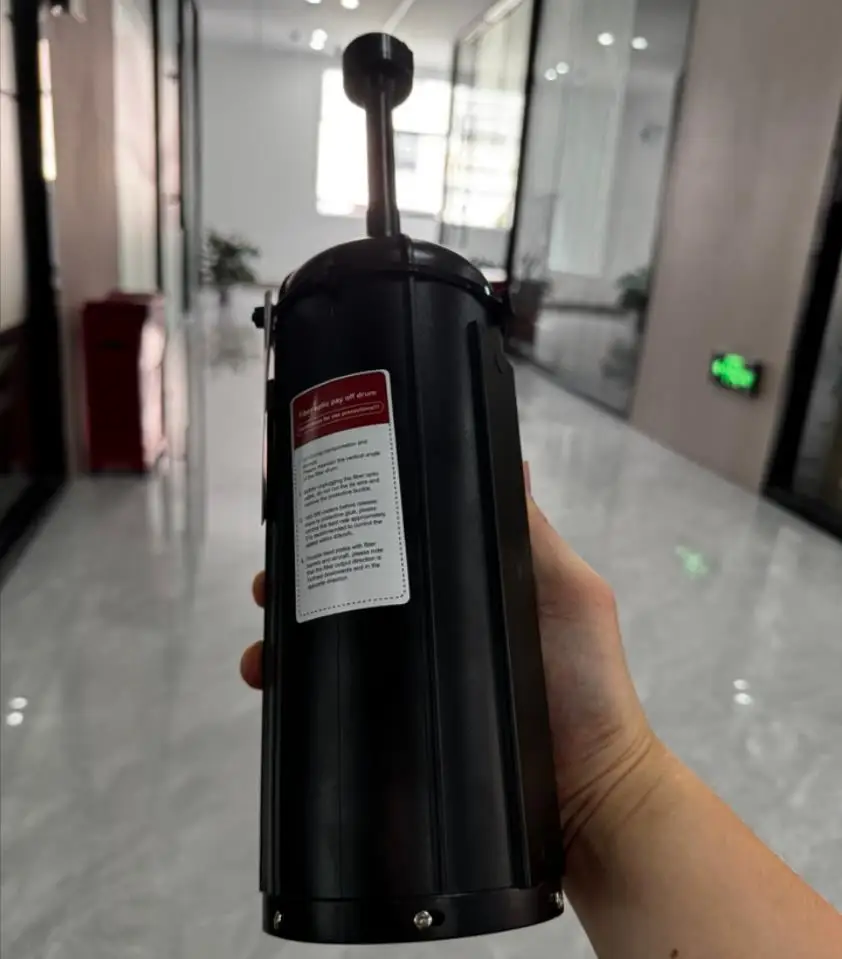 

10KM FPV Drones Optical Fiber Image Data Module Relay Extender Optical Link Sky Support up to 30km of Wired Signal Transmission