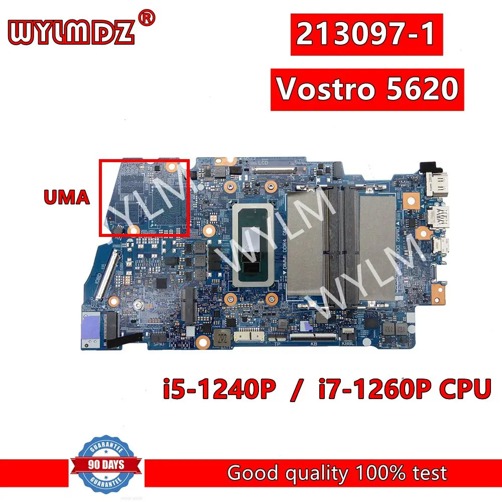 

213097-1 i5-1240P/i7-1260P CPU Laptop Motherboard For Dell Vostro 5620 Mainboard CN 0HRNCW 0V66D7 Test OK