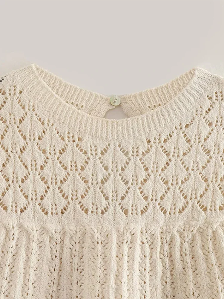 Set di gonne da donna in maglia jacquard lavorata a maglia nuova elegante minigonna a trapezio con coulisse e gilet senza maniche con scollo a O scavato
