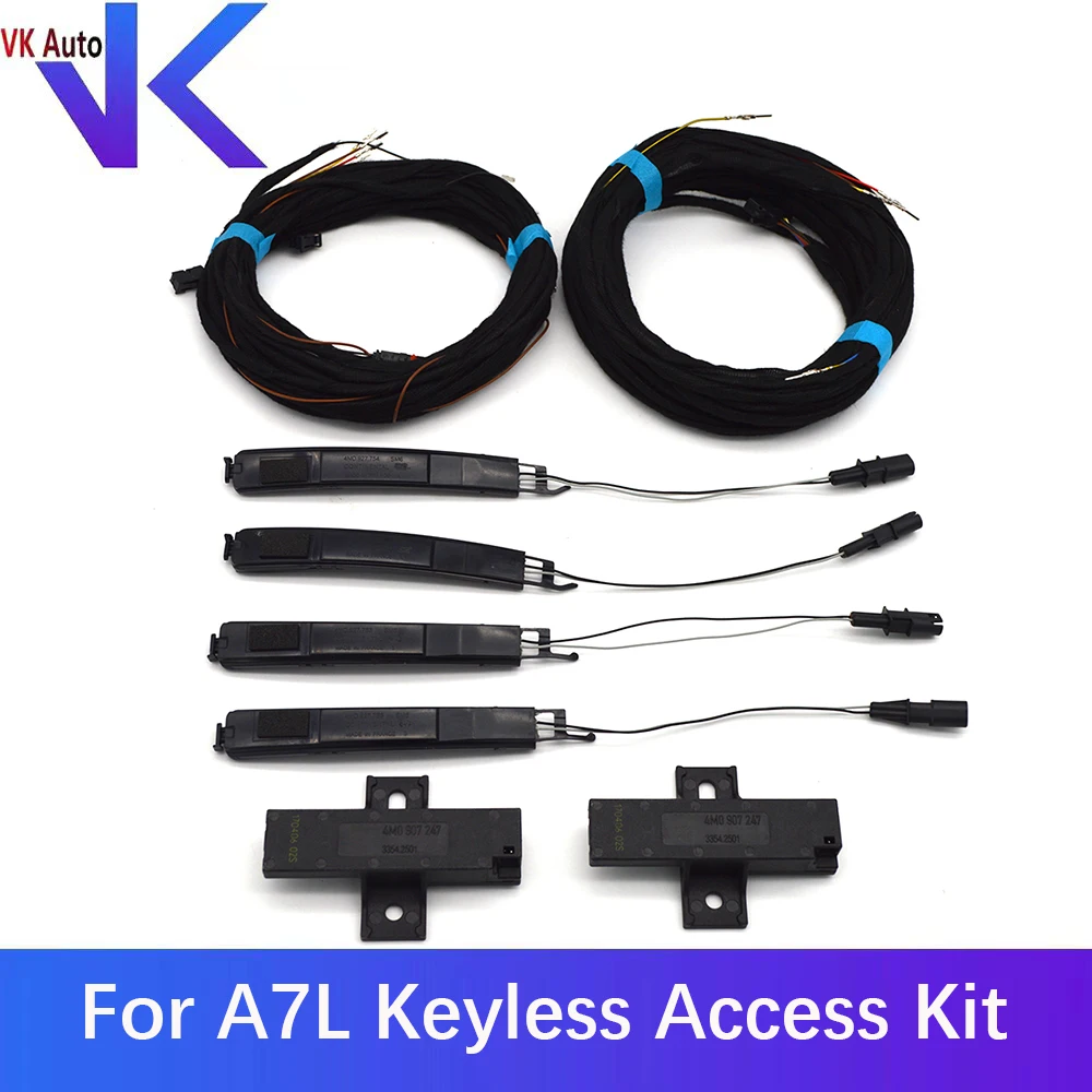 

For Audi A7L Keyless Access Kit 4NO927753 4MO907243