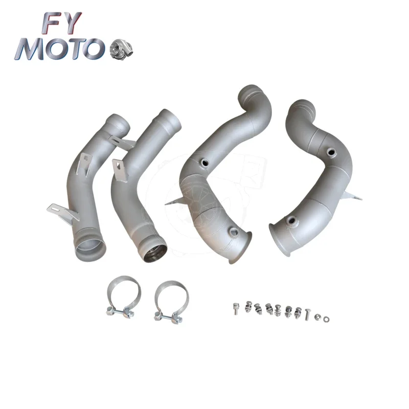 

Exhauat Downpipe for Mercedes Benz M178 W213 E63 AMG 2016+ with Ceramic Coating