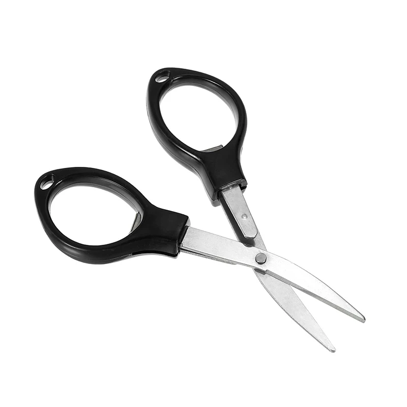 10/20/50/100Pcs Folding Scissors Stainless Steel Multifunctional Alloy Plastic Scissors Convenient and Lightweight