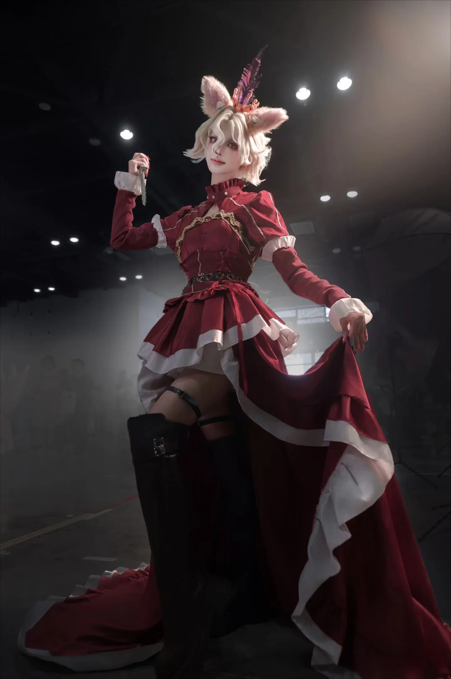 Mary Handheld Prop  IdentityⅤ Bloody Queen  Halloween Christmas Fancy Party Costumes Accessories