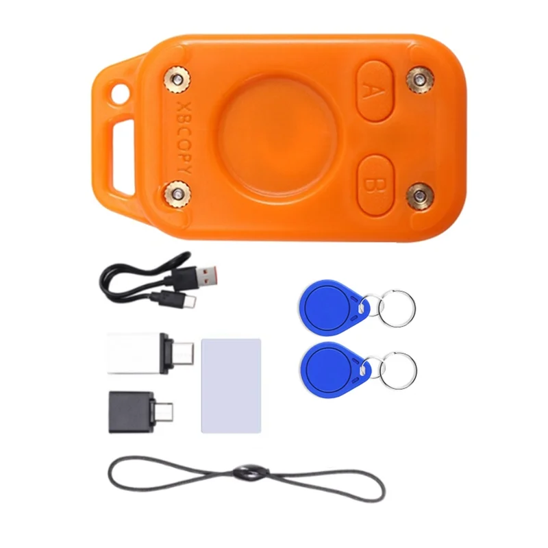 【PROMOÇÃO】Restart Chameleon V2.0 125Khz 13.56Mhz Leitor Emulador RFID 2CUID Chaveiro + 1UID Cartão Branco Chameleon Ultra Duplicate