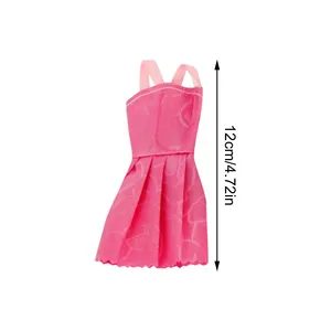 Barbie Doll Outfit Set for Girl, clothing accessories, coat, hats, nightgown, pants, fashion dress, toys, 10Set 10 Main Sales Head Barbie - №5