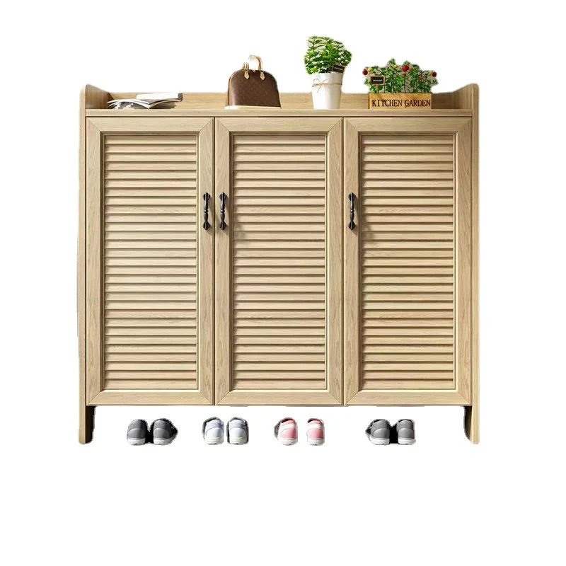 YY Home Door Balcony Courtyard Large Capacity Waterproof and Sun Protection Shoe Cabinet Locker