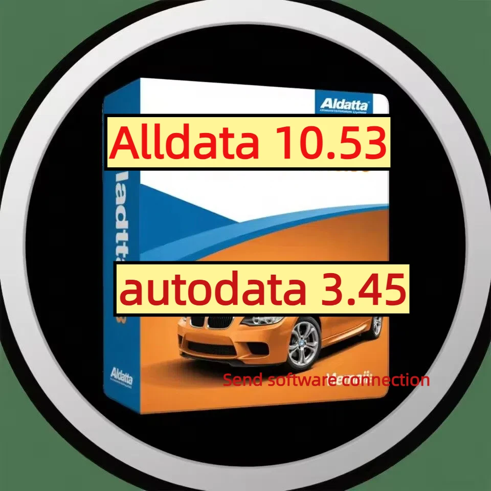 2025 Venta caliente ALLDATA 10,53 Software de reparación automotriz accesorios de coche herramienta de diagnóstico+autodata 3.45