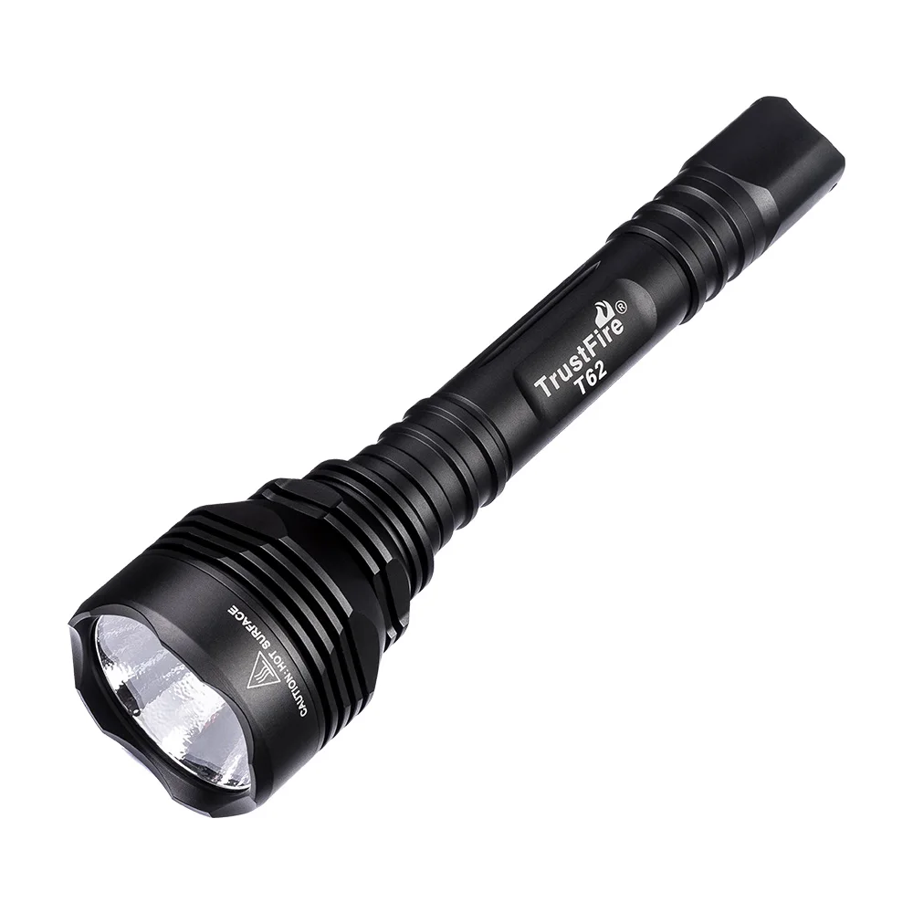 

Trustfire Tactical Flashlight XHP-70 3600 Lumens High Power Torch Light by 18650 Battery for Hunting Search Self Defense