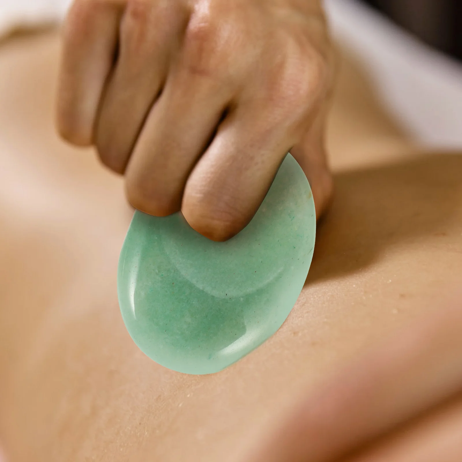 

2 шт., мини-скребковая пластина, портативный камень для облегчения беспокойства, натуральный массажный инструмент для лица, шеи, тела, стресса, релаксации, домашнего использования