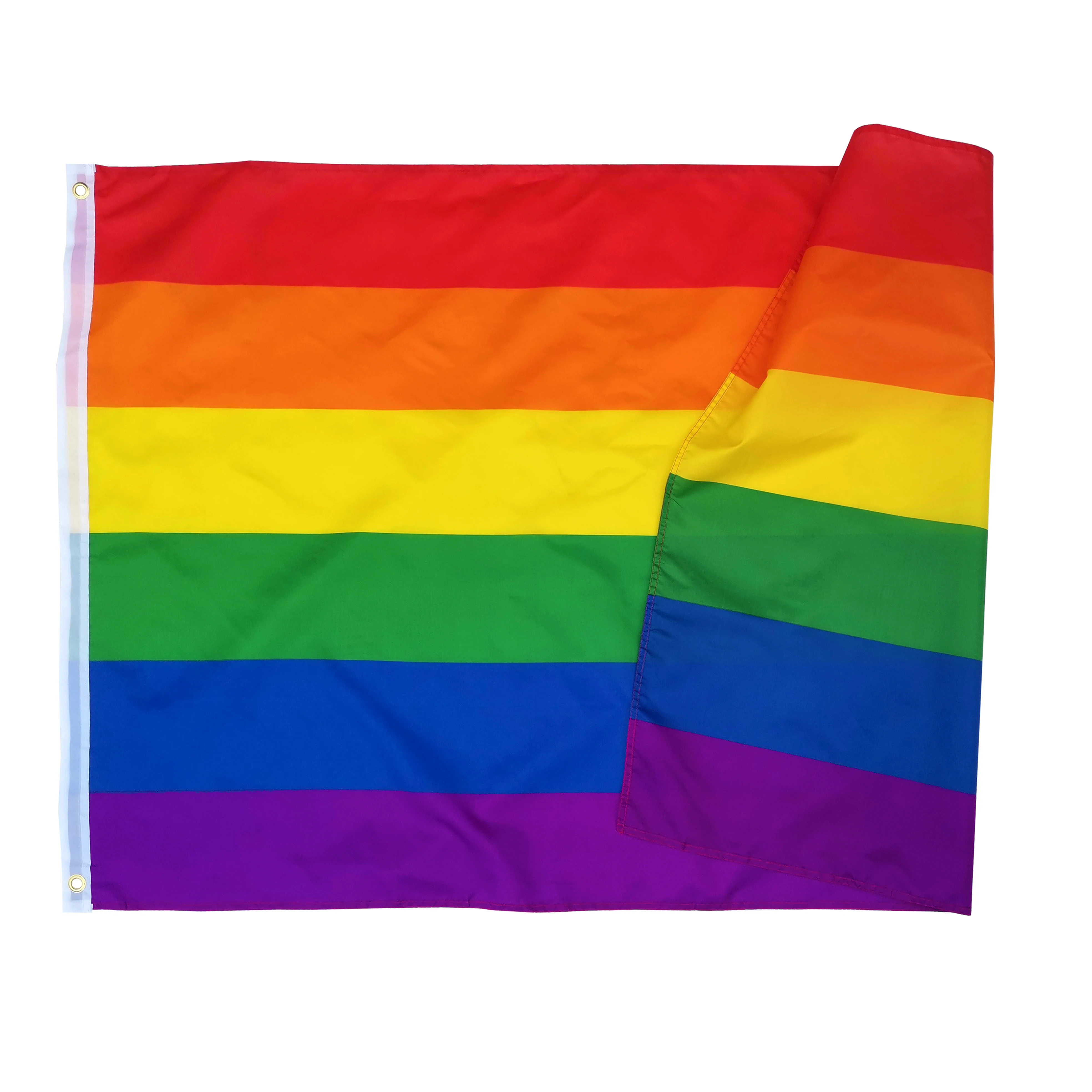 3x5fts Polyester Printed Rainbow Gay Flag, Pride Month Banner