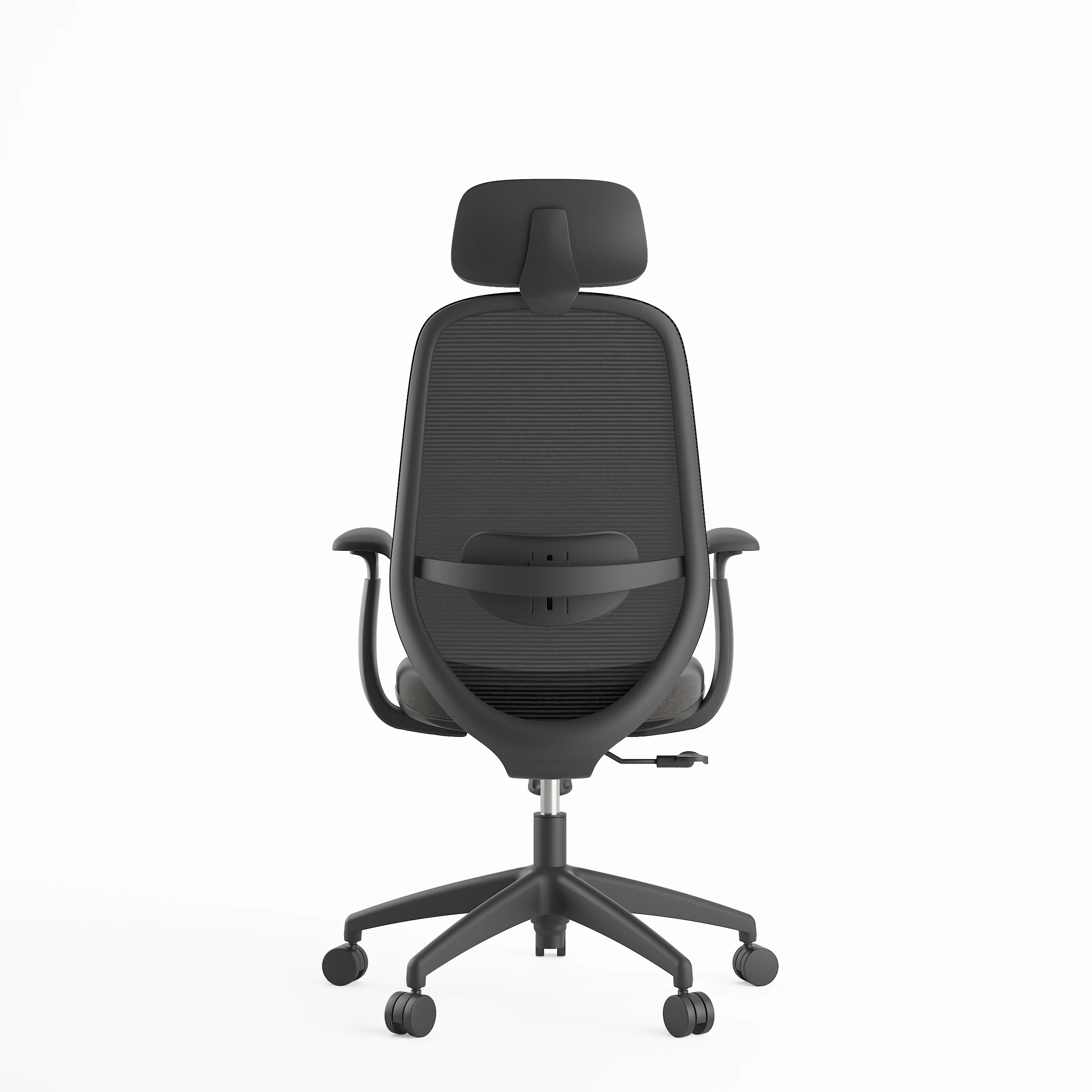 With Adjustable Headrest Office Chair Specification for Staff and Manager High Back New Design Ergonomic Office Mesh Chair