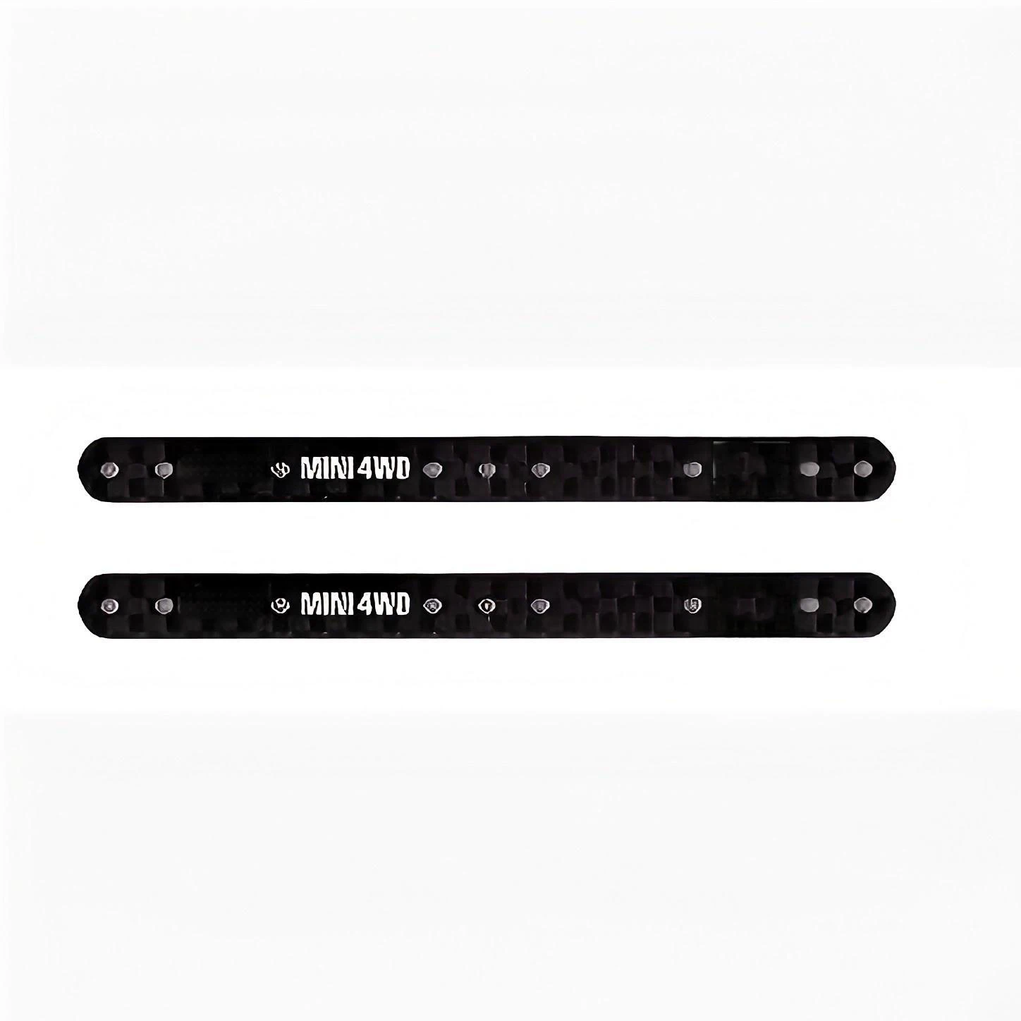 DIY 4WD Car Parts HG Engraved 1.5mm Carbon Fiber Ice Cream Bar Spoiler for 15495 Model