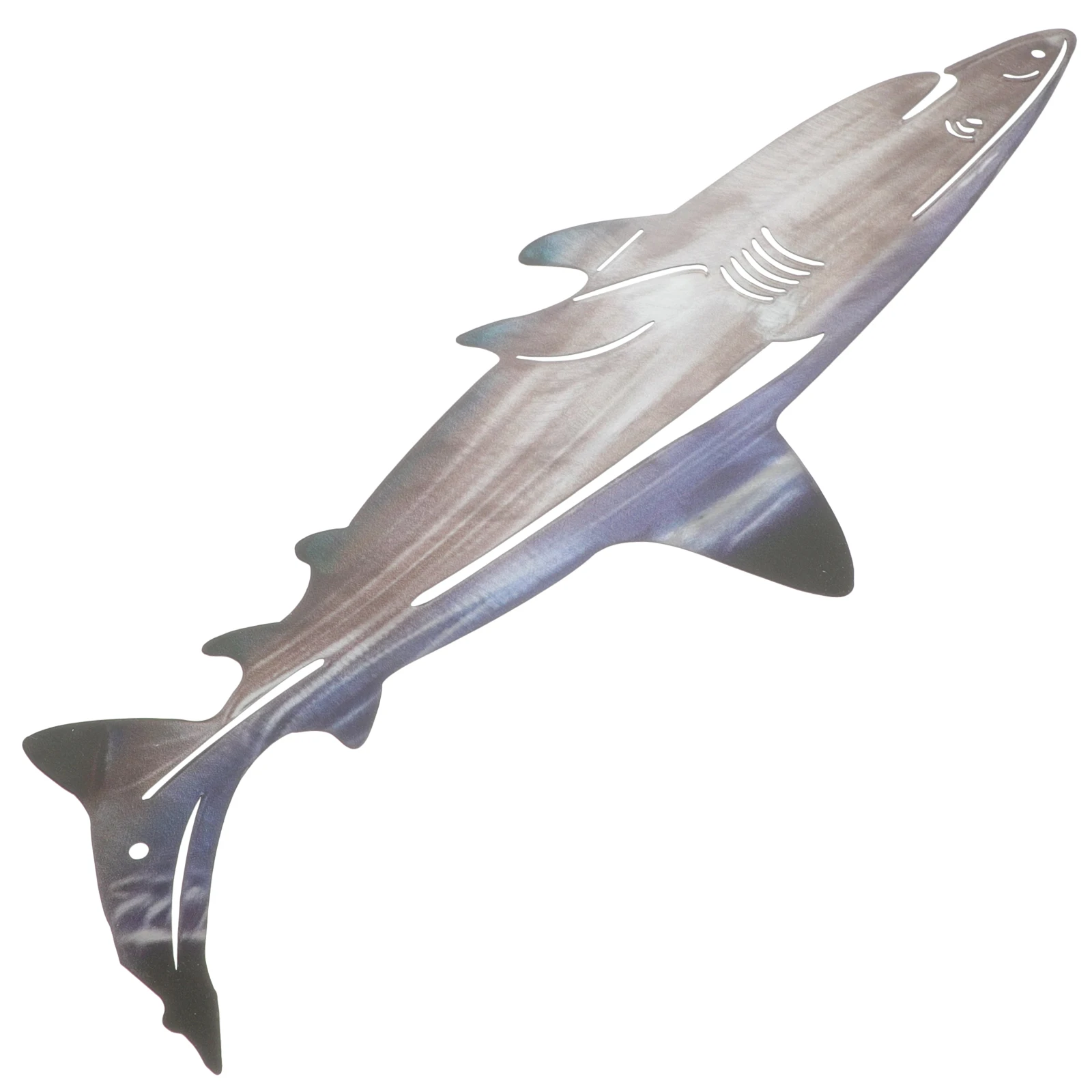 

Stainless Steel Shark Wall Decor Wall Art Hanging Ornament Metal Sculpture Home Garden Decoration Bar Patio Outdoor Deck Signs