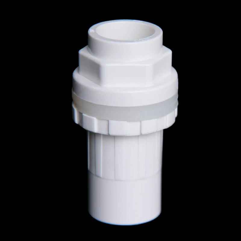 ID 20 to 50mm White Thicken Aquarium Drainage Connector Fish Tank PVC Pipe Drain Joint Garden Home Hydroponic Water Tube Fitting