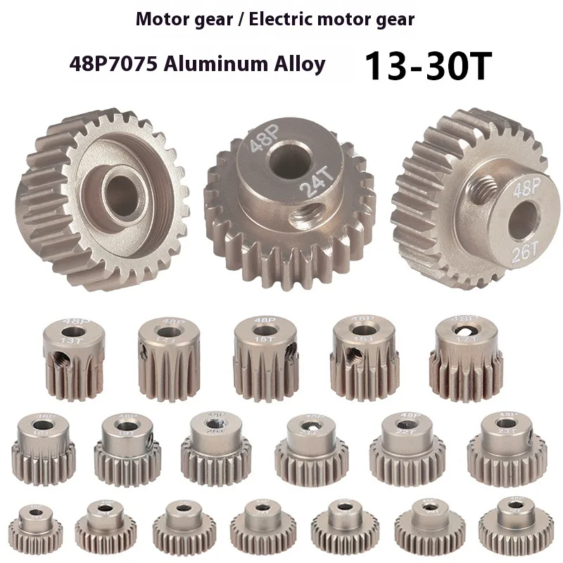 

Модель автомобиля с дистанционным управлением, детали шестерни двигателя 48P 3,175, внутренний диаметр, миниатюрные аксессуары для гоночных автомобилей, пластик высокого качества