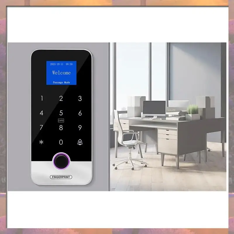 Лидер продаж, Bluetooth Tuya, клавиатура, приложение, умная клавиатура с отпечатками пальцев, сенсорная IP65, водонепроницаемая, 13,56 МГц, устройство открывания дверей (S300A)