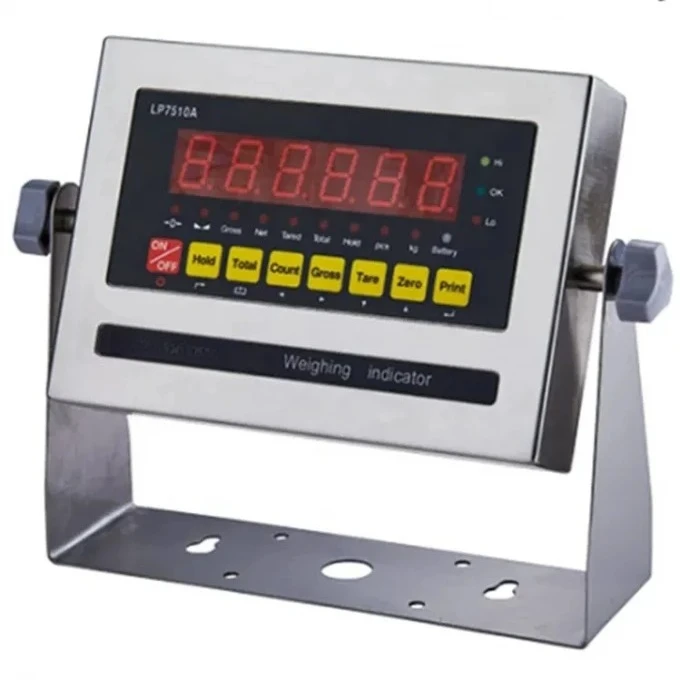 LP7510 مقعد الوزن منصة من الفولاذ المقاوم للصدأ الوزن الطابق الرقمي وزن شاحنة مقياس المؤشر الطرفي