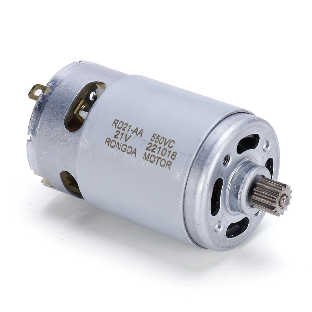 21V Micro Motor 14 Teeth Geared Motor 28000RPM 8.2mm Gear Diameter Power Tool Accessories for Mini Saw Motor Rechargeable Saw