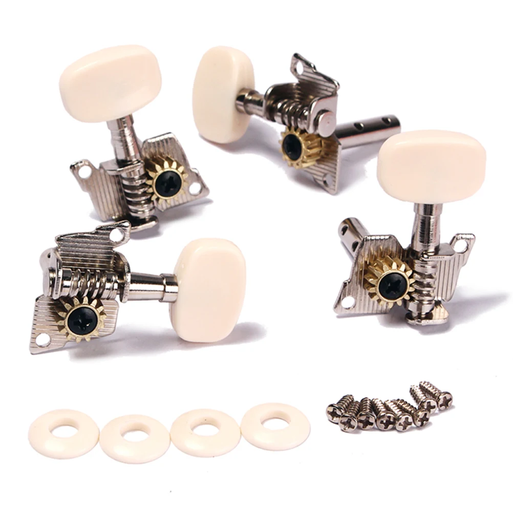 

2 Pair Ukulele Tuning Pegs Durable Reliable Guitar Acoustic Headstock Machine Heads Strings Classical