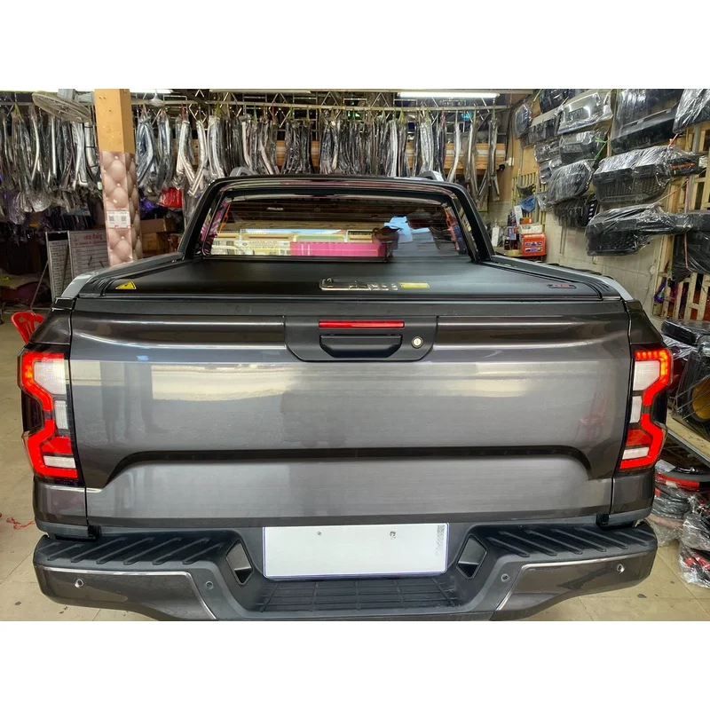 Hot Selling Heavy-duty Fullbox Retractable Roll Shutter Tonneau Cover Suitable For Ranger XLT Wildtrek 2024 Pickup Truck