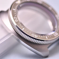 HEIMDALLR 6105 Turtle Steel Abalone Diving Watch Case Fit NH36 NH35 Movement 200m Waterproof Resistance Transparent Case Back