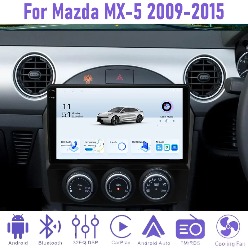 9" Car Radio For Ma…