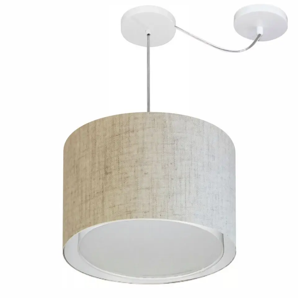 Beige Cylinder Pendant With Russian Deviation MJ-4306 For Dining and Being Table