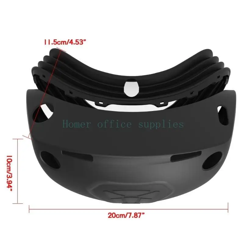 غطاء نظارات K43B لنظارات سماعة الرأس جلد مطاطي مضاد للانزلاق لتغليف وحدة التحكم #6