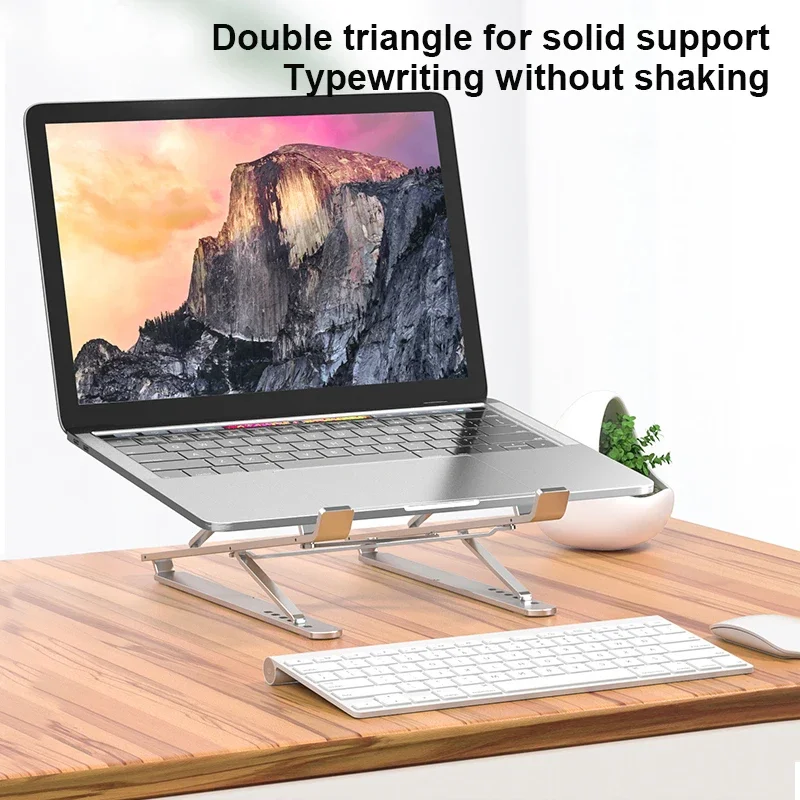 Folding Laptop Stand Support Notebook Holder Laptop Table For Macbook Xiaomi Adjustable Computer Tablet Stand Laptop Cooling Pad