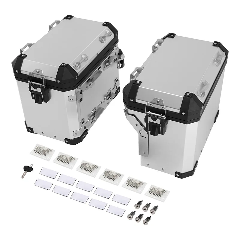 Motorcycle 48L Saddlebags Panniers Side Case Luggage Bag Fit For BMW R1200GS Adventure 2013-2018 R1250GS 2019-2024 F900GS 2025