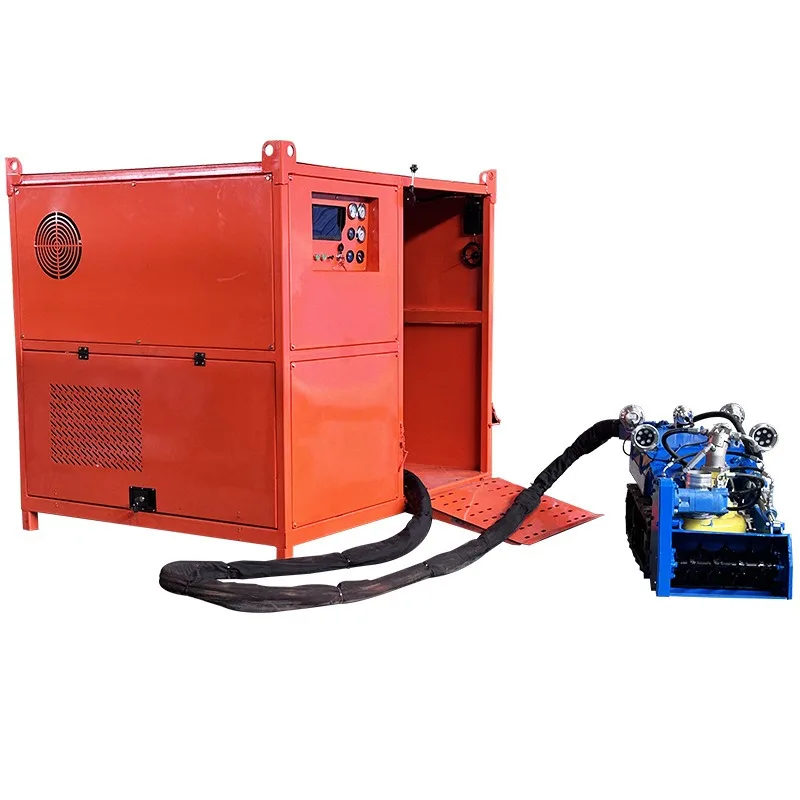 Customized chemical plant sludge cleaning robot, sedimentation tank sewage dredging robot, intelligent remote control sludge