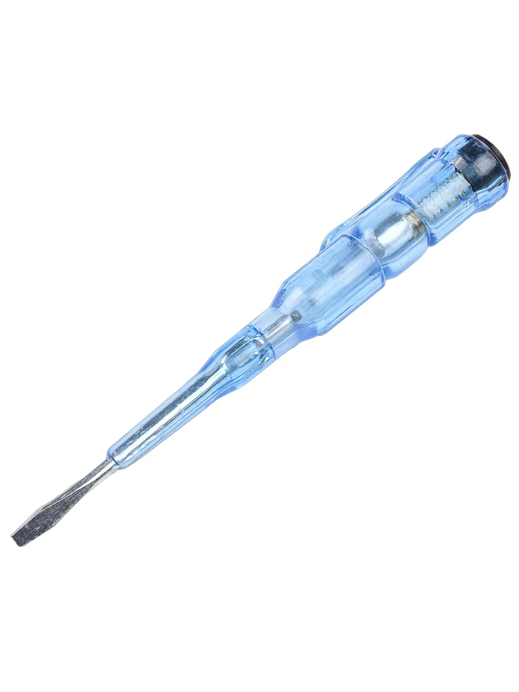 Compact Screwdriver Voltage Tester Pen Self Checking IP56 Waterproof Enhanced Safety Suitable for Property Car Mining Blue