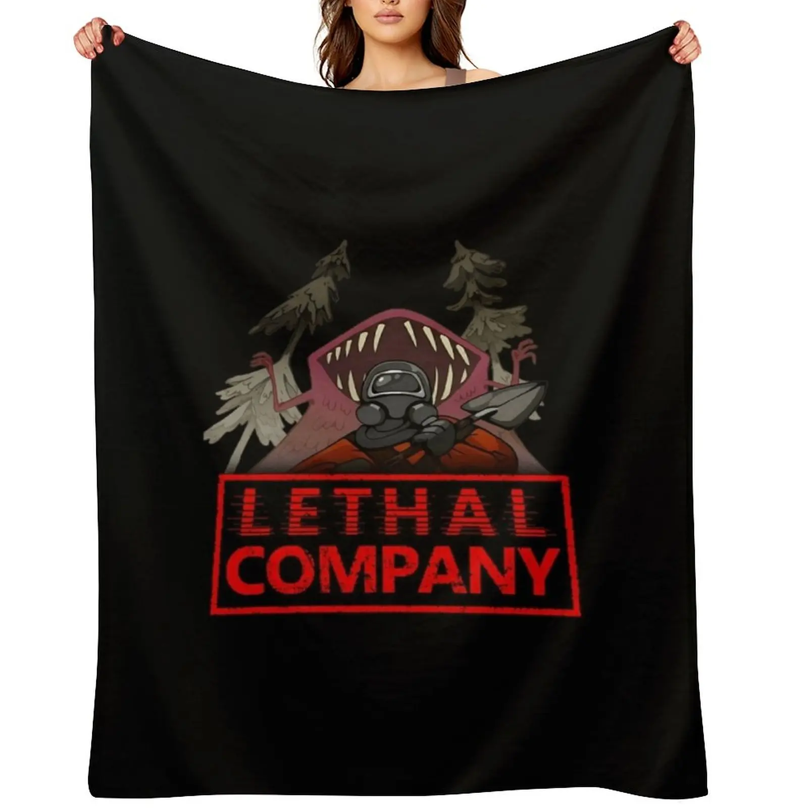 

Lethal Company Throw Blanket Sofas Decorative Sofa Blankets For Baby Retros Blankets