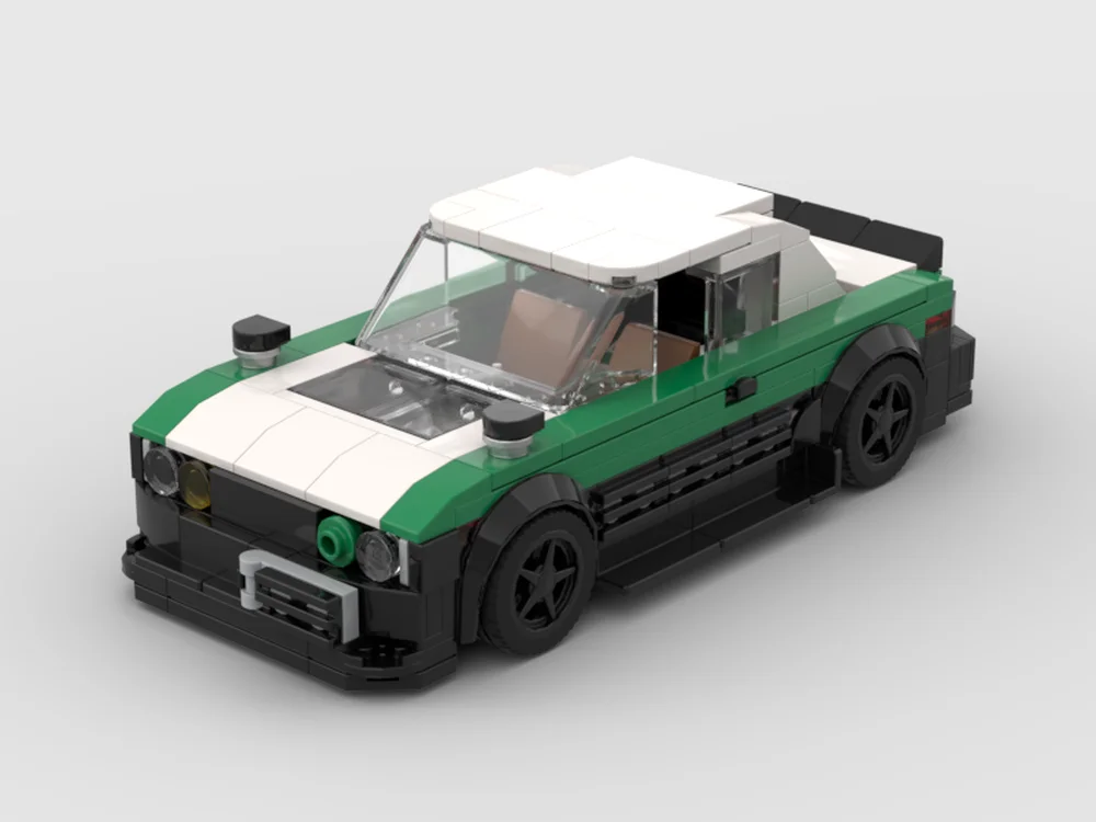 

Детали MOC 307, строительные блоки, модель автомобиля City Speed Muscle 1970. Классическая игрушка для мальчика, взрослый рождественский подарок