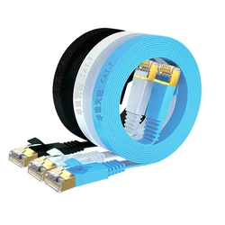 STP UTP Network Lan Cable for Compatible Patch Cord for Router Cat 6 Patchkabel Rj45 Flat Cat7 ethernet cable cat6