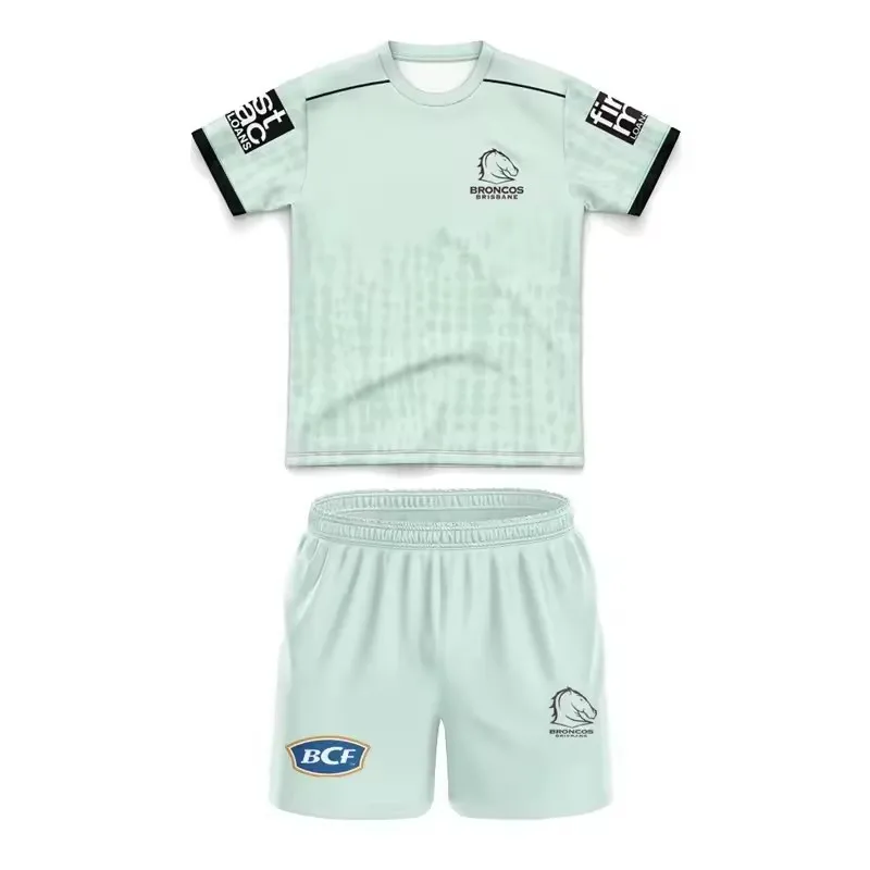 2025 نمط جديد الرجبي الاطفال كيت الفانيلة 16-26 2025 نمط جديد المنزل/التدريب الرجبي الاطفال كيت (تخصيص الاسم والرقم)